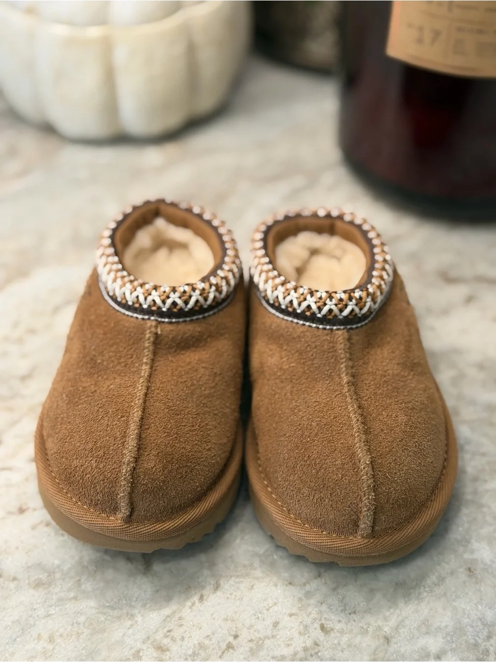 UGG Toddler Tasman II Slipper Chestnut Size 7 NWOT
